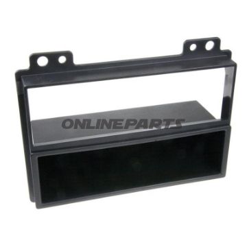 Radioblende 2-Din Blackmit Fach