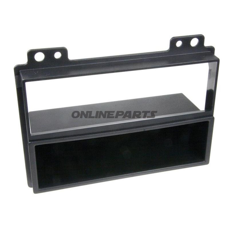 Radioblende 2-Din Blackmit Fach