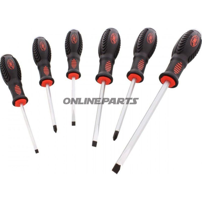 Screwdriver Kit 6Tlg Jmp4x Schlitz 2X Ph Schlagkappe