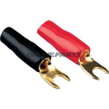 Gabelkabelschuh-Kit 20 Mm2 Red / 2 Black Gold