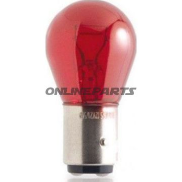 Bulb 12V21w Baw15s Red