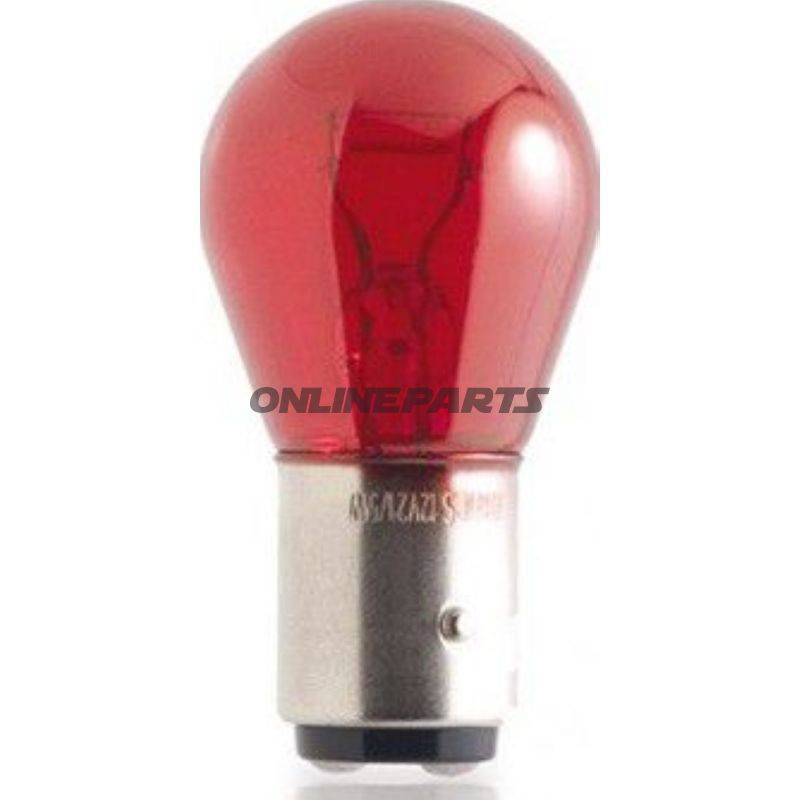Bulb 12V21w Baw15s Red