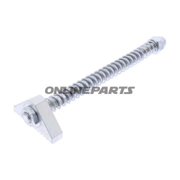 Druckstange Mit Arretier-Segment 2.50 Hl Nussbaum