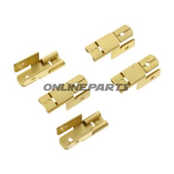 Flat Vert 6.3Mm Jmppack 5 Pcs