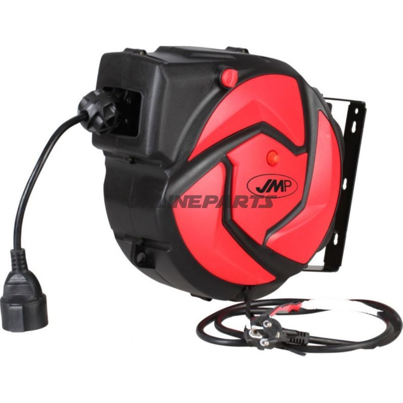 Kabelaufroller 230V 10 Meter Jmp3 X 1.5 Mm Stecker + Kupplung
