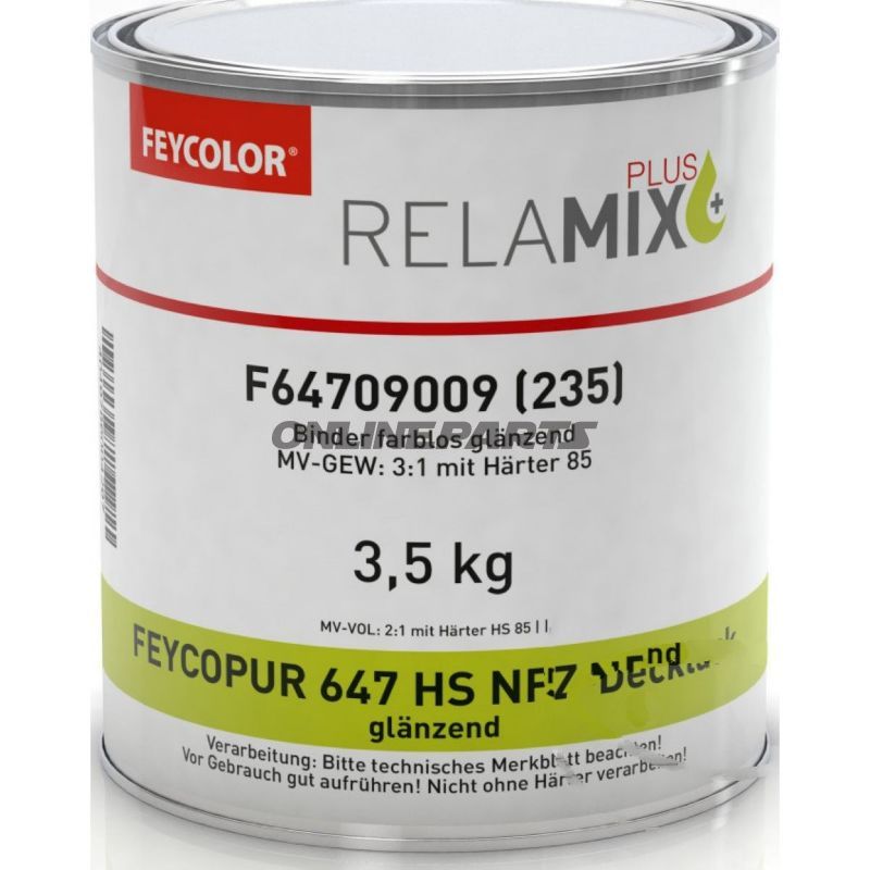 Hs-Hochglanzlac 2K 3.5 Kg647 Transparent Feycopur