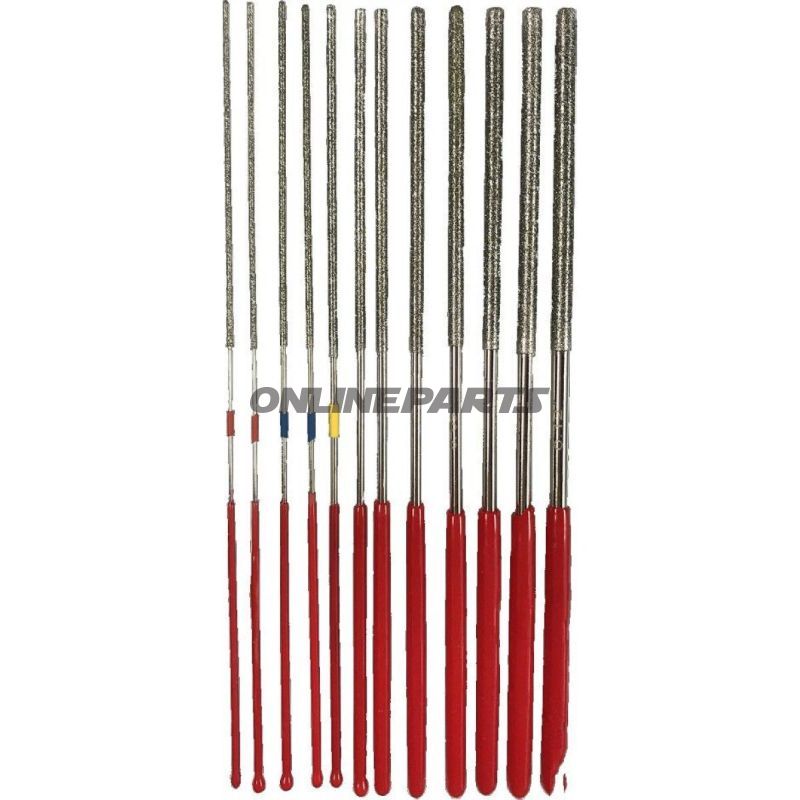 Rundfeilen Kit 12 Tlgdiamant Micro