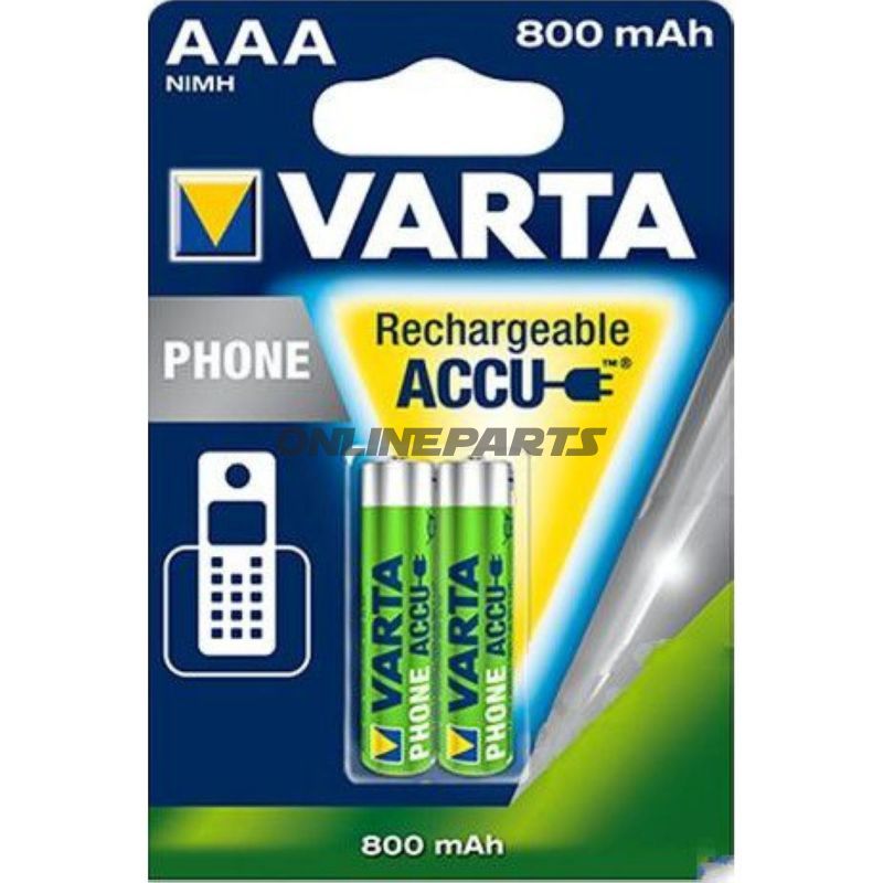 Akku-Gerätebatterie Micro Aaa Varta2er Bli Phone