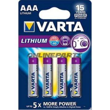 Battery Micro Aaa Va4er Blister Ultra Lithium-Ionen