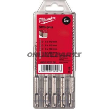 Hammerbohrerset Sds Plus5-Teilig