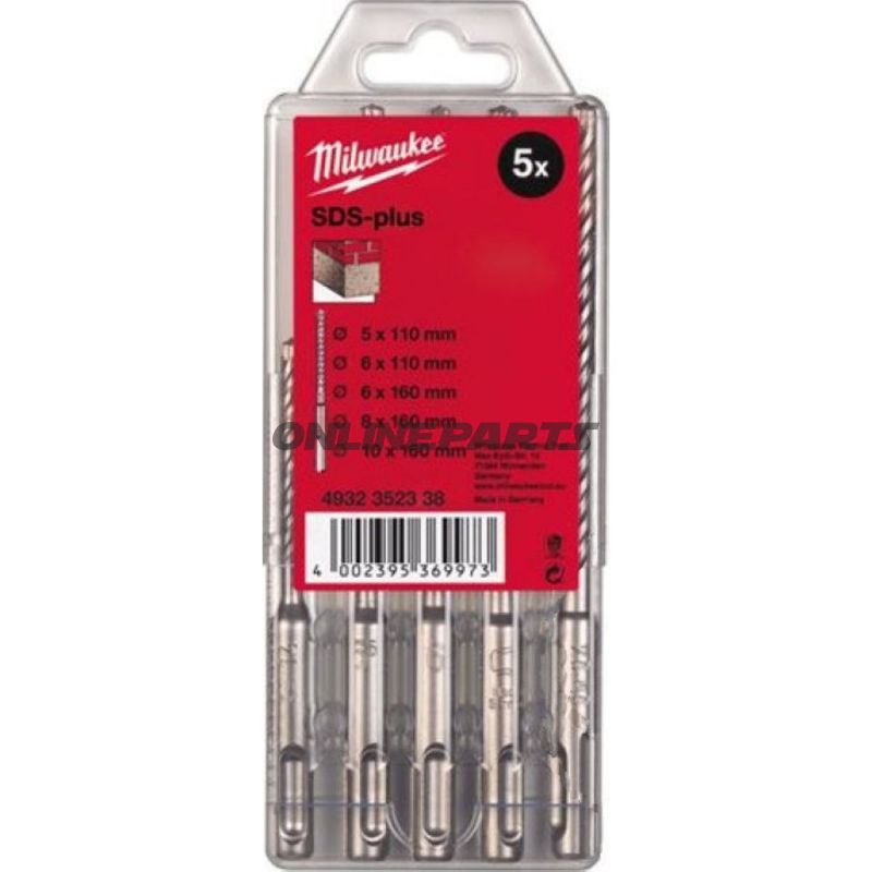 Hammerbohrerset Sds Plus5-Teilig