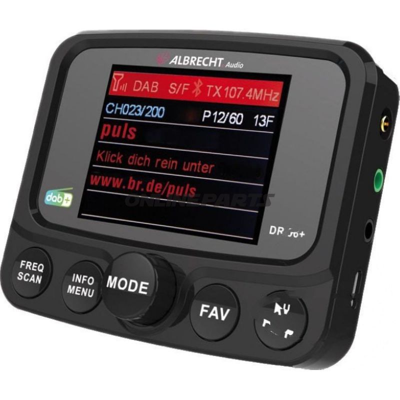 Dab+ Tuner Albrecht Dr 56+Digitalradio Adapter