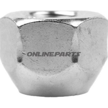 Wheel Nut M12x1.5 Ke 21Silver Pkg 10 Pcs