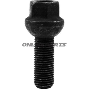 Wheel Nut M14x1.5X34 Ku 19Black Pkg 10 Pcs