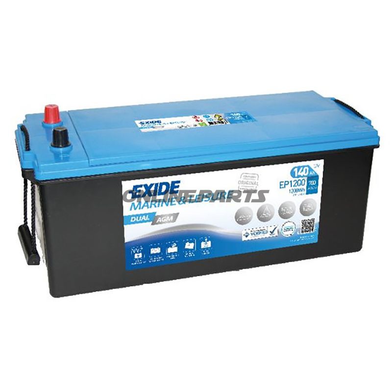 Starter- Und Versorgungsbatterie 12V140ah Agm Exidedual Agm