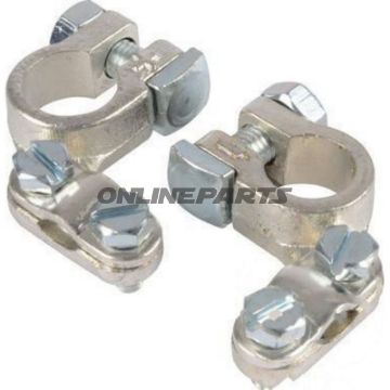 Battery Terminal Clamp Kitplus Rechts Minus Links
