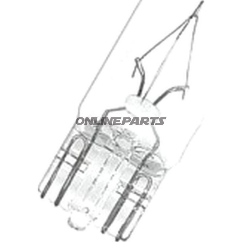 Pære 12V3w 2821 Glassalt No 1597640