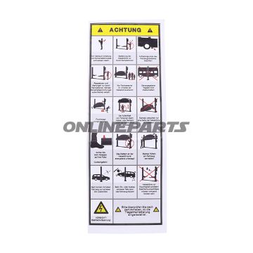 Safety Stickerjmp Fox 3500 Hk