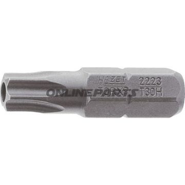 Bit Torx T30h Mit Loch 1/Length 25Mm 1/4=6.3Mm