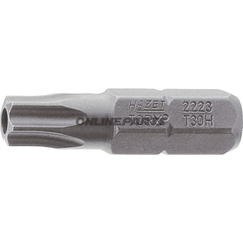 Bit Torx T30h Mit Loch 1/Length 25Mm 1/4=6.3Mm