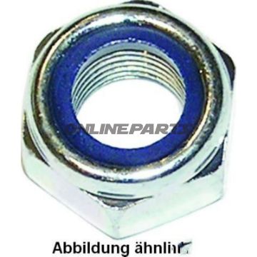 Hex Nut M8x1 Din985 Plated Steelpack 100 Pieces