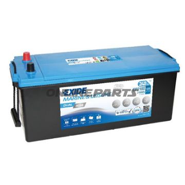 Starter- Und Versorgungsbatterie 12V240ah Agm Exidedual Agm