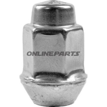 Wheel Nut M12x1.5 Ke 19Silver Pkg 10 Pcs