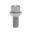 Wheel Nut M12x1.5X21 Ku 17Silver Pkg 10 Pcs