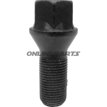 Wheel Nut M12x1.5X26 Ke17black Pkg 10 Pcs