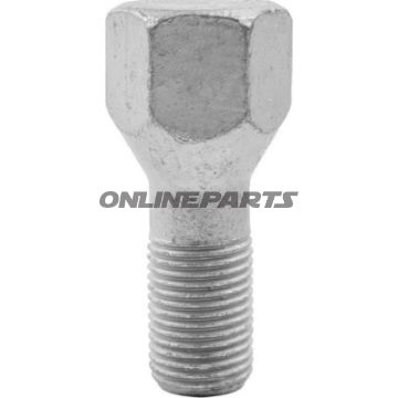 Wheel Nut M16x1.5X31 Ke 24Silver Pkg 10 Pcs