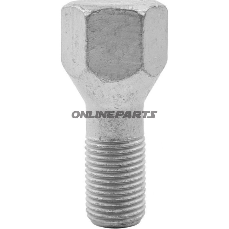 Wheel Nut M16x1.5X31 Ke 24Silver Pkg 10 Pcs