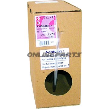 Slange Klar Pvc 8Mm, 15Malt No 4671996