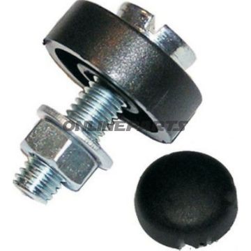Skrue Til Nummerplade 6X15 Sort100 Pieces