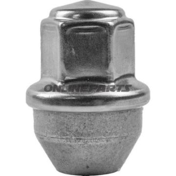 Wheel Nut M14x1.5 Ke 21Silver Pkg 10 Pcs