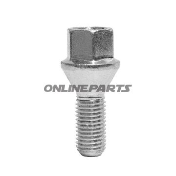 Wheel Nut M12x1.5X26 Ke17silver Pkg 10 Pcs