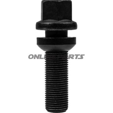 Wheel Nut M12x1.5X26 Ke 17Black Pkg 10 Pcs