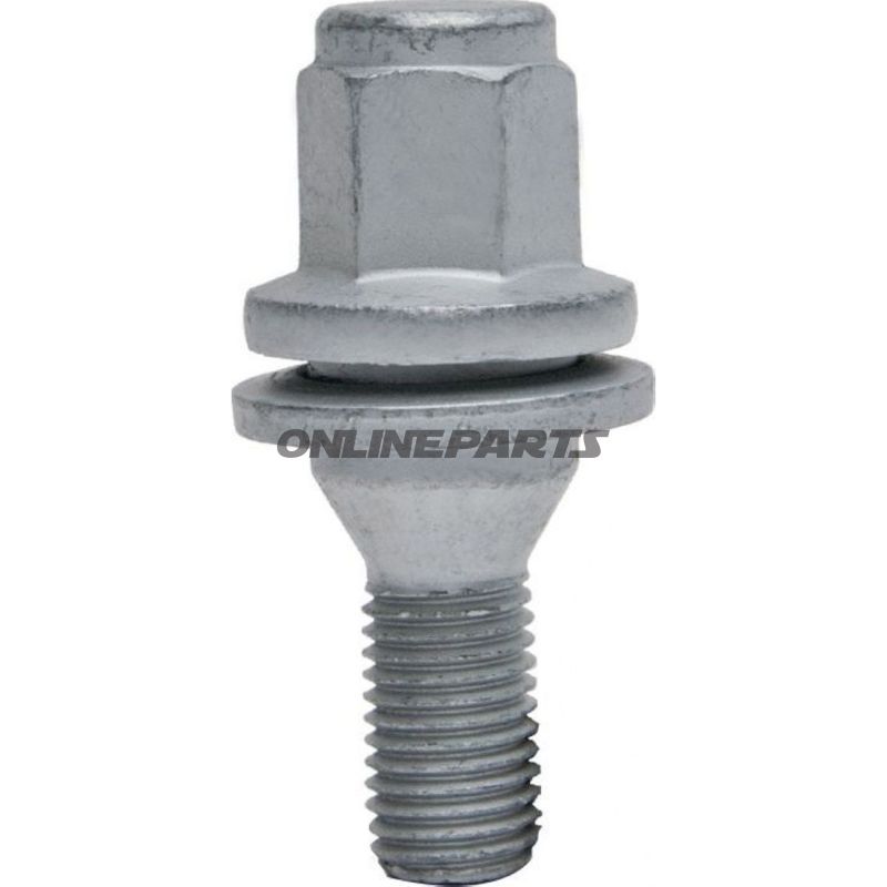 Wheel Nut M12x1.5X35 Fb 17Silver Pkg 10 Pcs