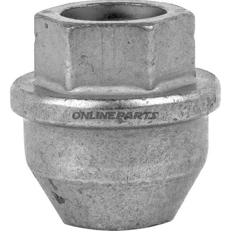 Wheel Nut M14x1.5 Ke 21Silver Pkg 10 Pcs
