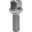 Wheel Nut M12x1.5X28 Ku 17Silver Pkg 10 Pcs