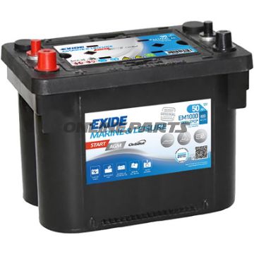 Autobatterie 12V 50Ah Agm Exidestart Agm