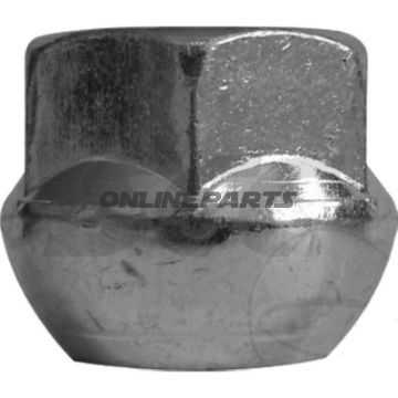 Wheel Nut M12x1.5 Ku 17Silver Pkg 10 Pcs