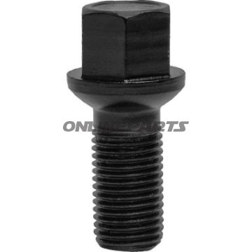 Wheel Nut M14x1.5X27 Ku 17Black Pkg 10 Pcs