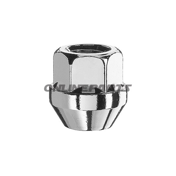 Wheel Nut M14x1.5 Ke 22Silver Pkg 10 Pcs
