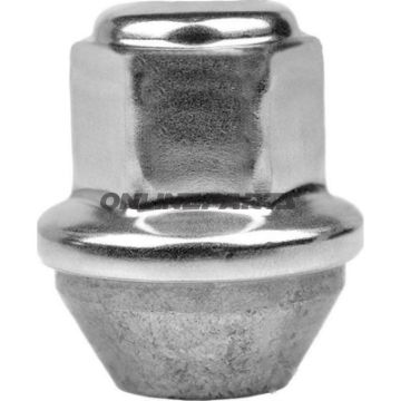 Wheel Nut M12x1.5 Ke 19Silver Pkg 10 Pcs
