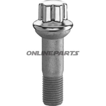Wheel Nut M14x1.5X45 Ku 17Silver Pack10stck Nuss6050395