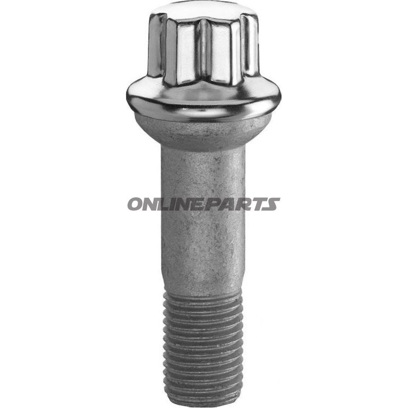 Wheel Nut M14x1.5X45 Ku 17Silver Pack10stck Nuss6050395