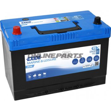 Starter- Und Versorgungsbatterie 12V 95Ah Exidedual