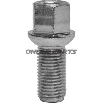 Wheel Nut M14x1.5X27 Ku 17Silver Pkg 10 Pcs