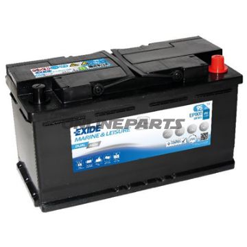 Starter- Und Versorgungsbatterie 12V 92Ah Agm Exidedual Agm