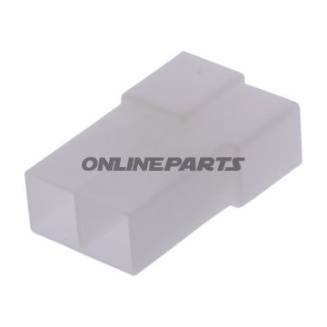 Connector Housing Female 2-Pol Jmppck 25 Pcs Altn 1580349